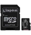 Kingston Tarjeta MicroSD XC 128GB Clase 10 UHS-I + Adaptador