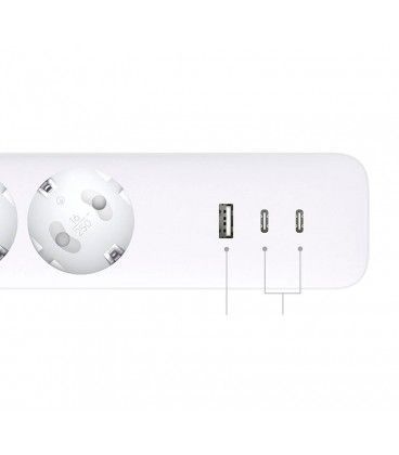 Xiaomi 20W Power Strip - Regleta de enchufes con USB