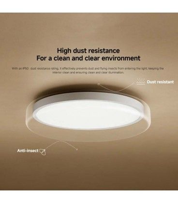 Xiaomi Smart Ceiling Light D30 35cm - Lámpara de Techo Inteligente