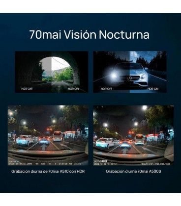 70mai KIT Dash Cam A510 + Trasera