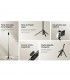 Xiaomi Zoom Floor Selfie Stick Tripod 62" - Trípode 1.60m