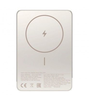 Xiaomi Super Slim Magnetic 5000mAh power bank