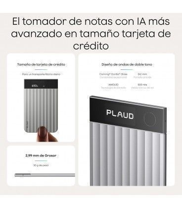 Plaud Note PRO 64GB - Grabadora de voz con IA