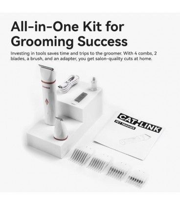 CATLINK Pet Trimmer - Cortapelos para gatos