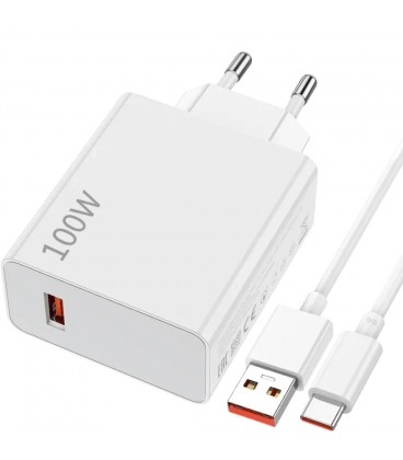 Cargador Xiaomi 100W Charging + cable