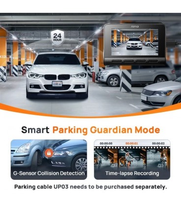 70mai Dash Cam 4K A800SE kit Cámara Trasera RC22