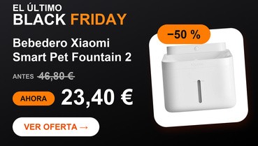 FUente de gatos xiaomi smart pet fountain 2 en oferta blackfriday